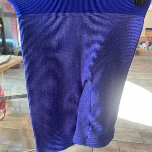 Zenana Outfitters blue Athletic Shorts NWOT
